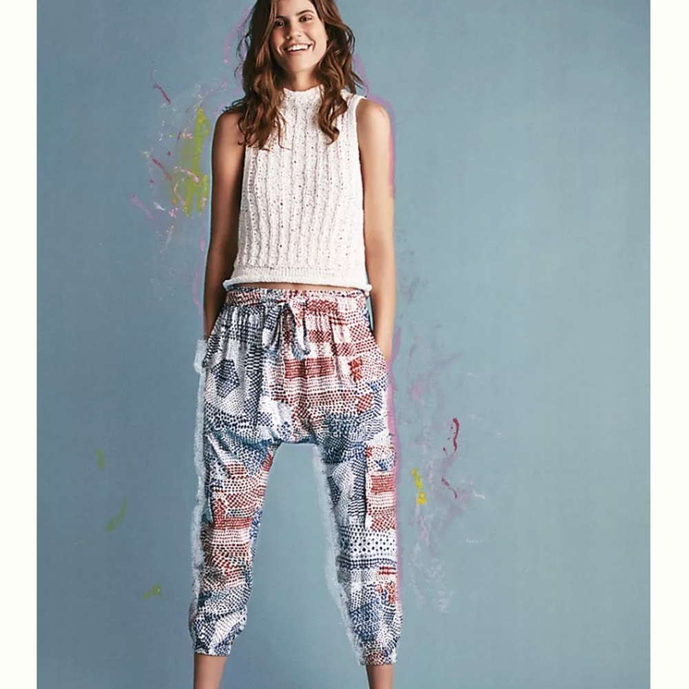 Anthropologie Hei Hei Barrel Harem  Pants